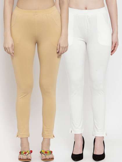 TAG 7 Women Pack Of
                        2 Solid Leggings
