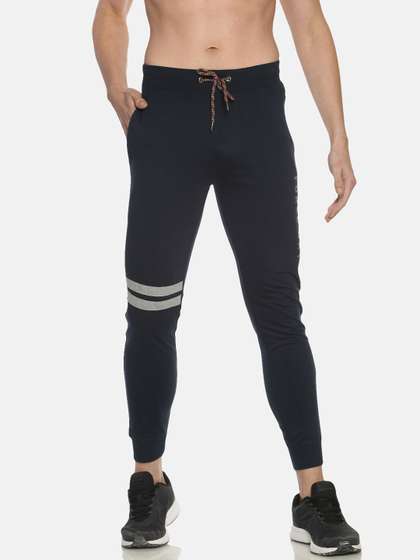 Force NXT Men's Super Combed Cotton Solid Jogger with Zipper Pocket