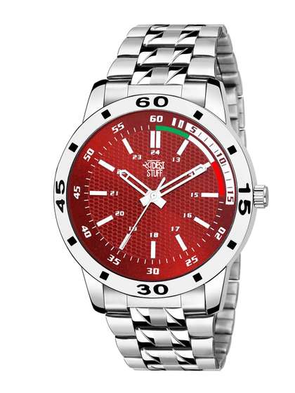 SWADESI STUFF Boys Red
                    Analogue Watch