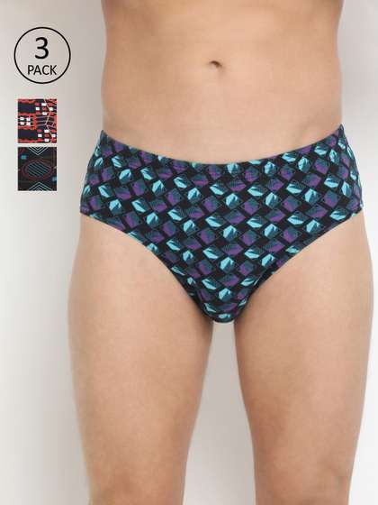 Dixcy Scott Pack of
                        3 Assorted Printed Briefs K1-PR64406