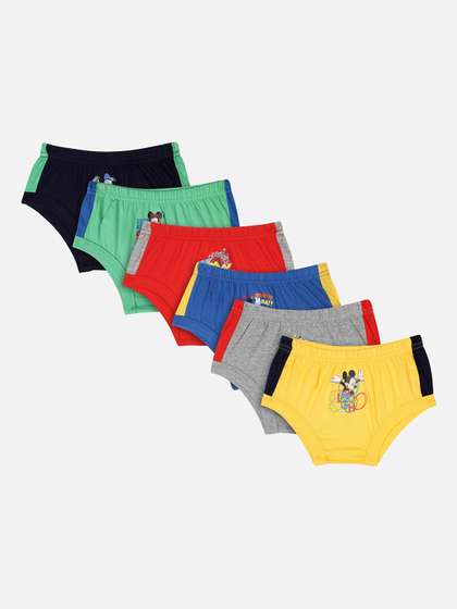 Bodycare Kids Boys Pack
                    Of 6 Assorted Basic Briefs KIA957-PK007