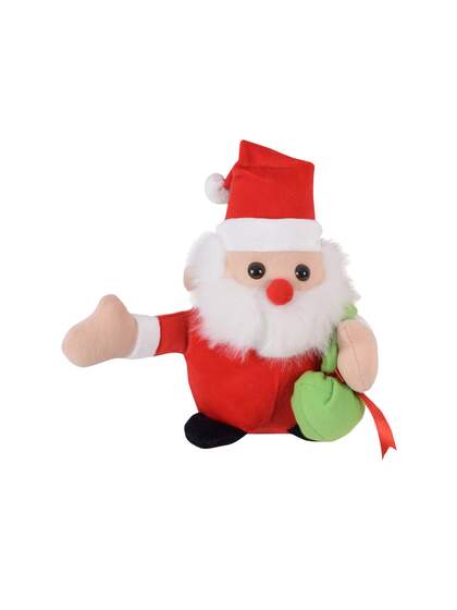 Ultra Kids Red & White Jingle Bells Santa Claus Christmas Soft Toy