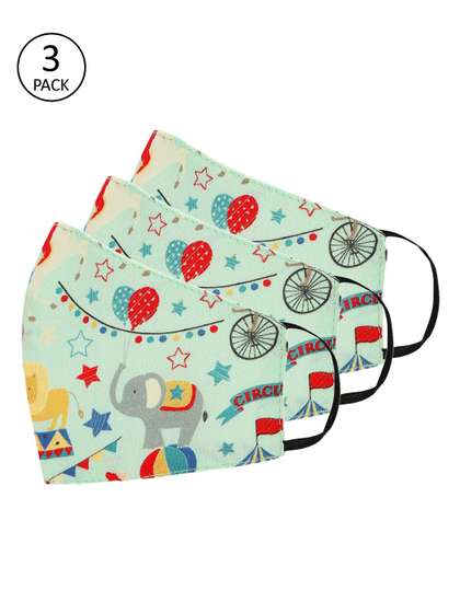Tossido Kids Pack Of 3
                      3-Ply Reusable Outdoor Masks