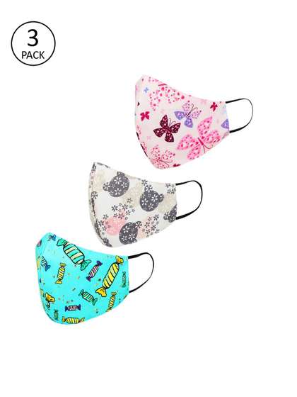 Tossido Kids 3Ply 3Pcs
                    Protective Outdoor Face Masks