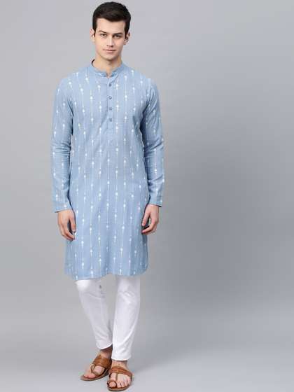 See Designs Woven Design Straight Kurta