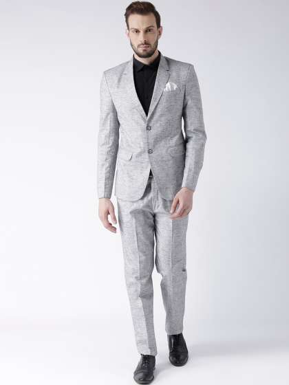 Buy Dhingra Men's Slim Fit 3pcs Suit (Coat, Pant & Waistcoat) - 6 Colors  online | Looksgud.in