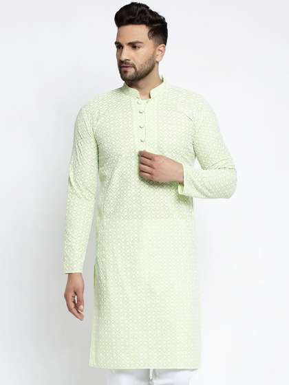 Jompers Woven Design Straight Kurta