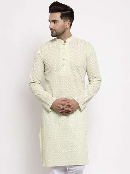 Jompers Floral Embroidered Kurta