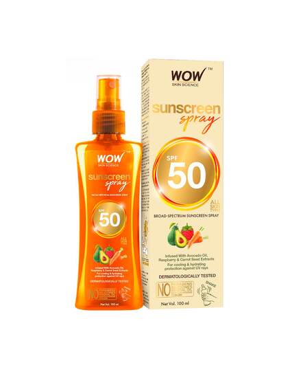 WOW SKIN SCIENCE UV Water Transparent Sunscreen Spray SPF 50 - 100 ml