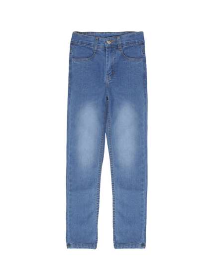 Urbano Juniors Boys
                      Blue Regular Fit Mid-Rise Clean Look Stretchable
                      Jeans