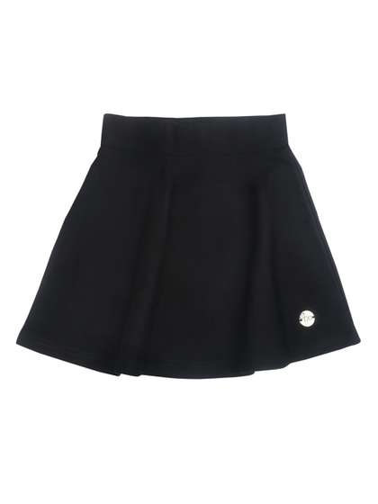 Tiny Girl Girls Black
                      Solid Flared Mini Skirt
