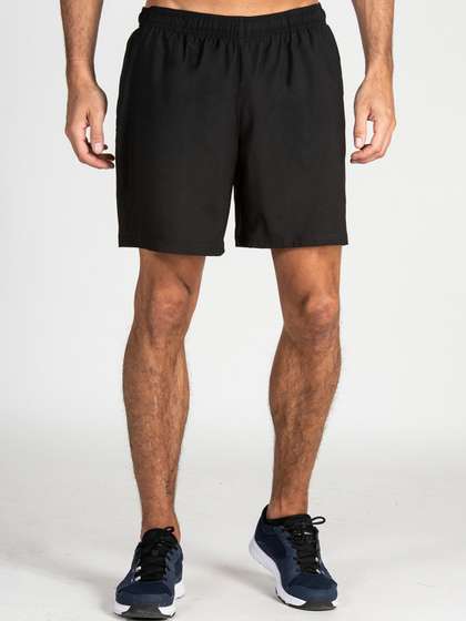 Decathlon Domyos -
                        Men Black FST 100 Quick Dry Gym Shorts