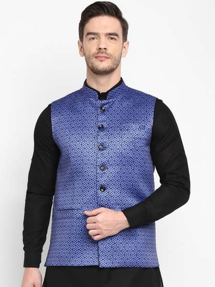 hangup trend Men Printed Woven Nehru Jacket