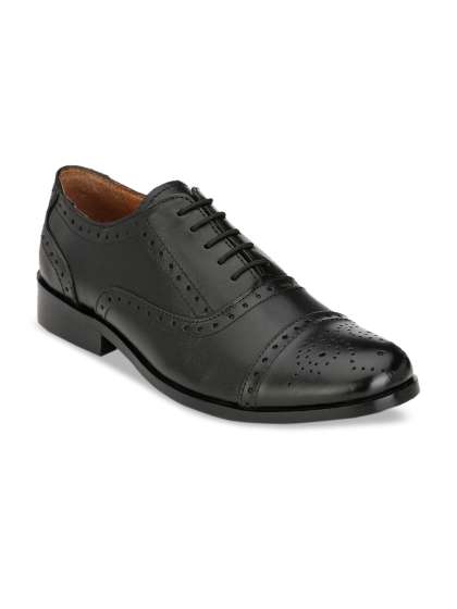Price History of Hirels Men Solid Genuine Leather Formal Brogues from Myntra 111 7696050