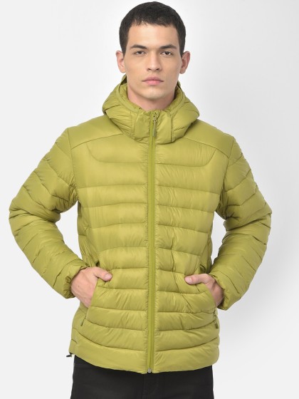 Price History of Woodland Water Resistant Puffer Jacket from Myntra 111 10574001