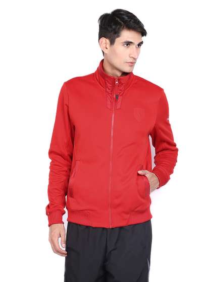 ferrari puma jacket red