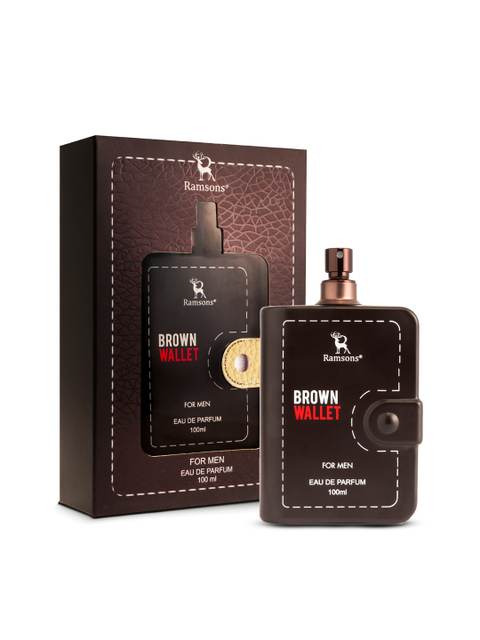 Men Brown Wallet Eau De Parfum