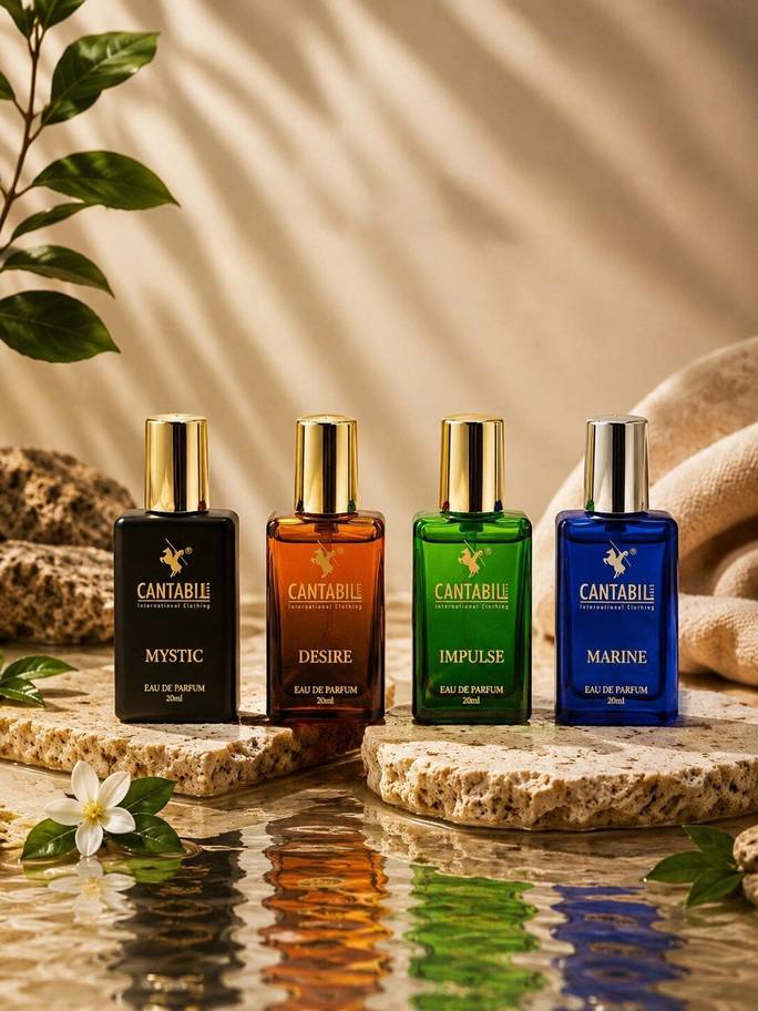 4Pcs Eau de Parfum 20 ml Each