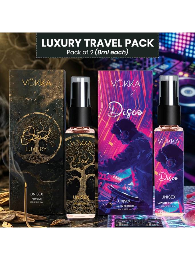 2Pcs Eau De Perfum - 8 ml Each