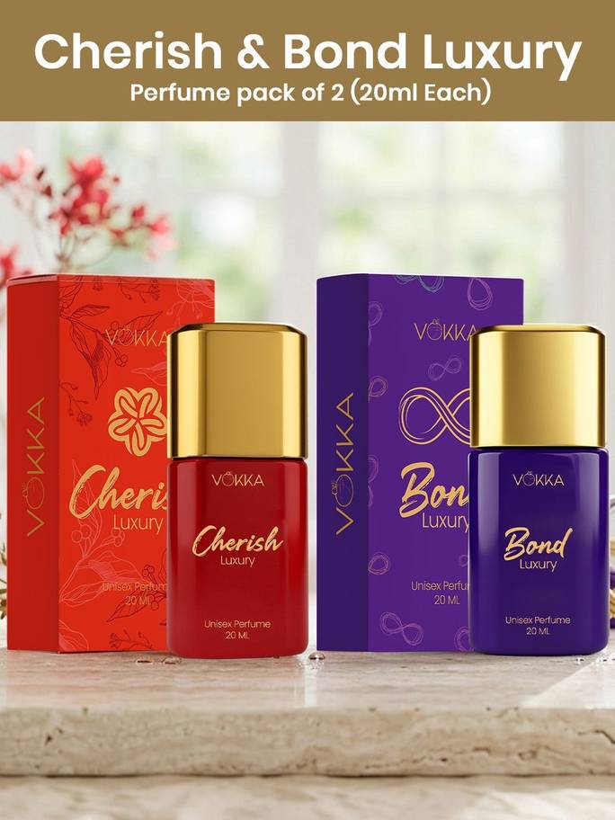 Unisex 2Pcs EDP 20 ml Each