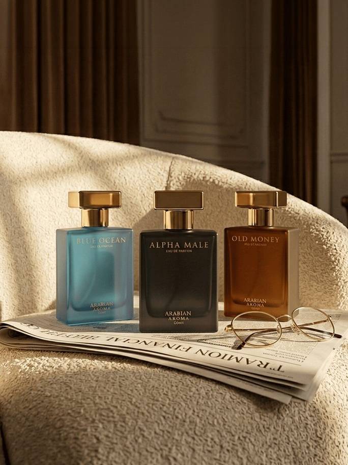3Pcs Eau de Parfum 50 ml Each