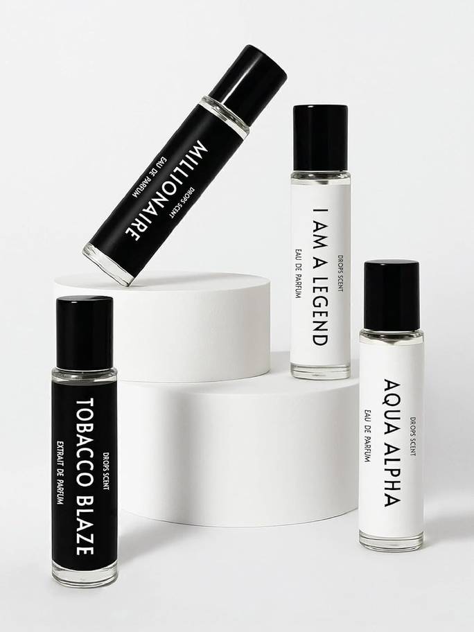 4-Pcs Perfume-10ml Each