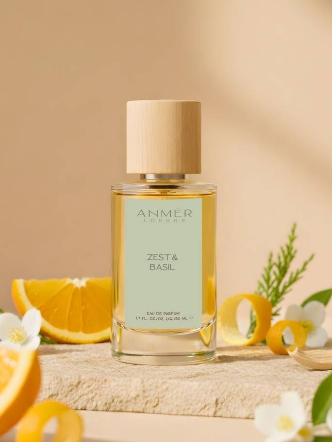 ANMER Zest & Basil Perfume
