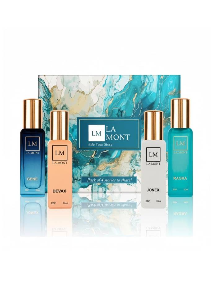 4Pc Eau De Parfum - 20 ml Each