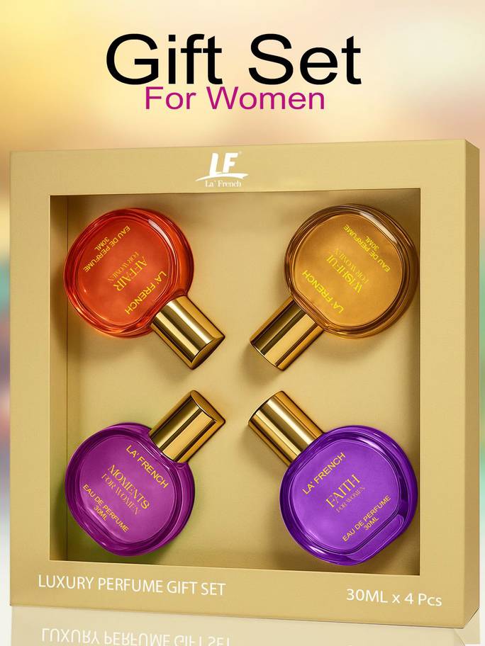 4-Pcs Eau De Parfum-30 ml Each
