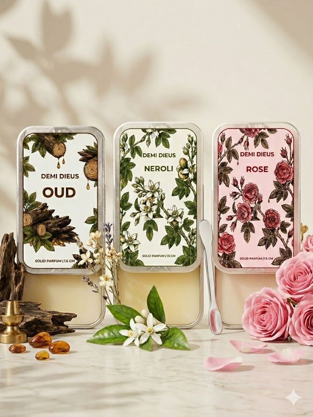 Set of 3 Perfume - 15 g Each