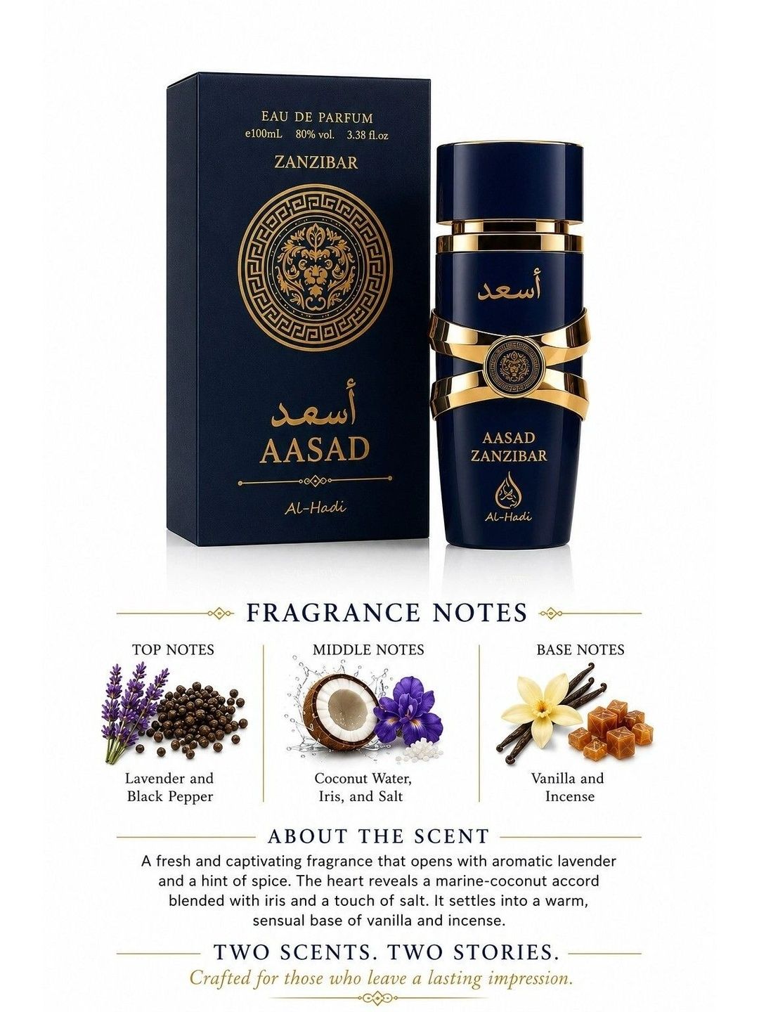 Aasad Zanzibar EDP - 100 ml