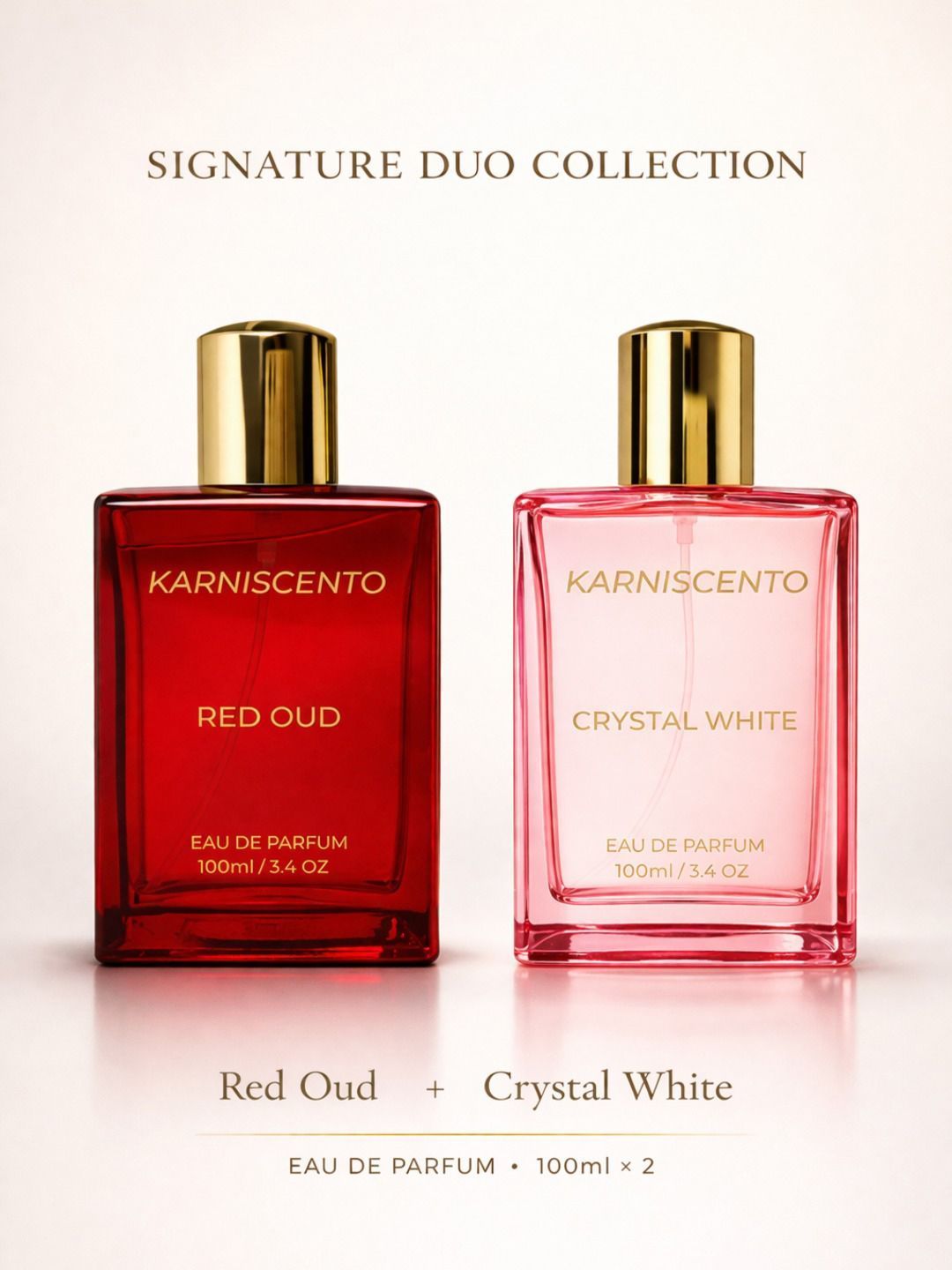 2Pcs Eau de Parfum -100ml Each