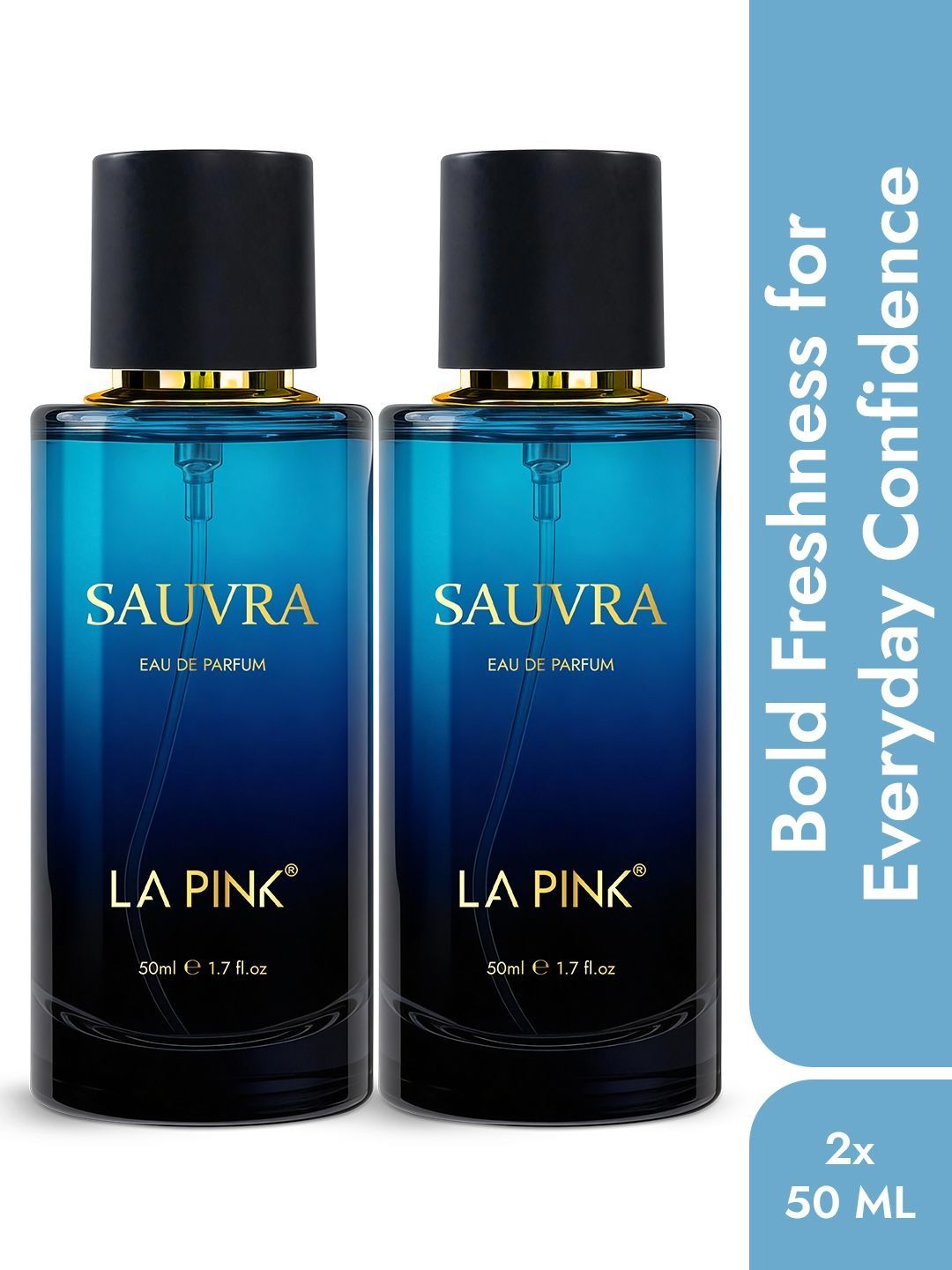 Unisex 2Pcs Parfum - 50ml Each