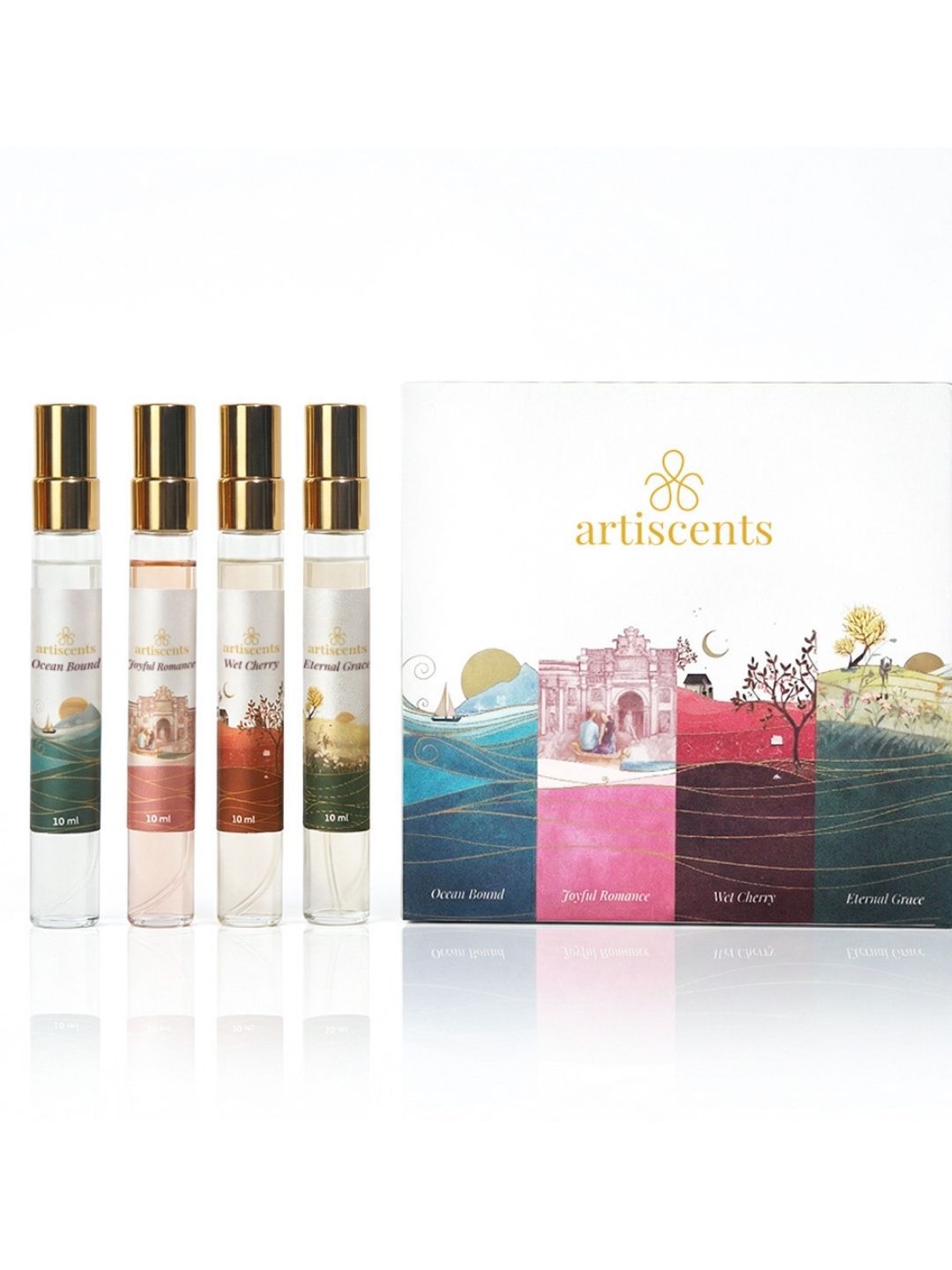 Set Of 4 Perfume - 10 ml Each