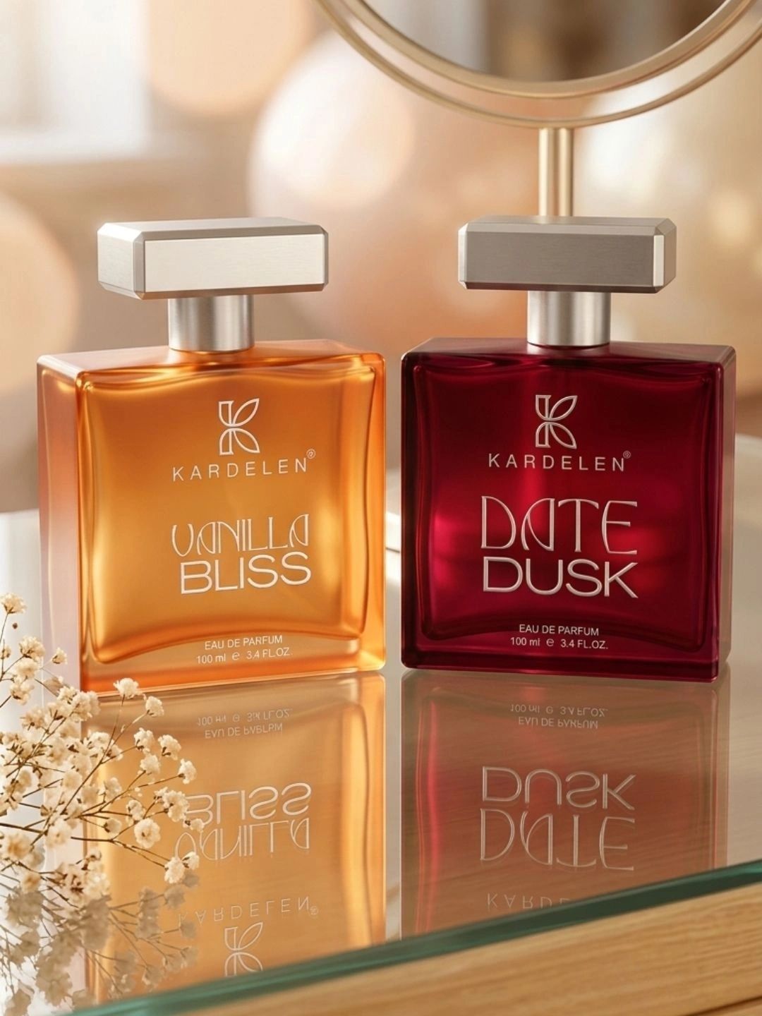 2Pcs Eau De Parfum 100 ml Each