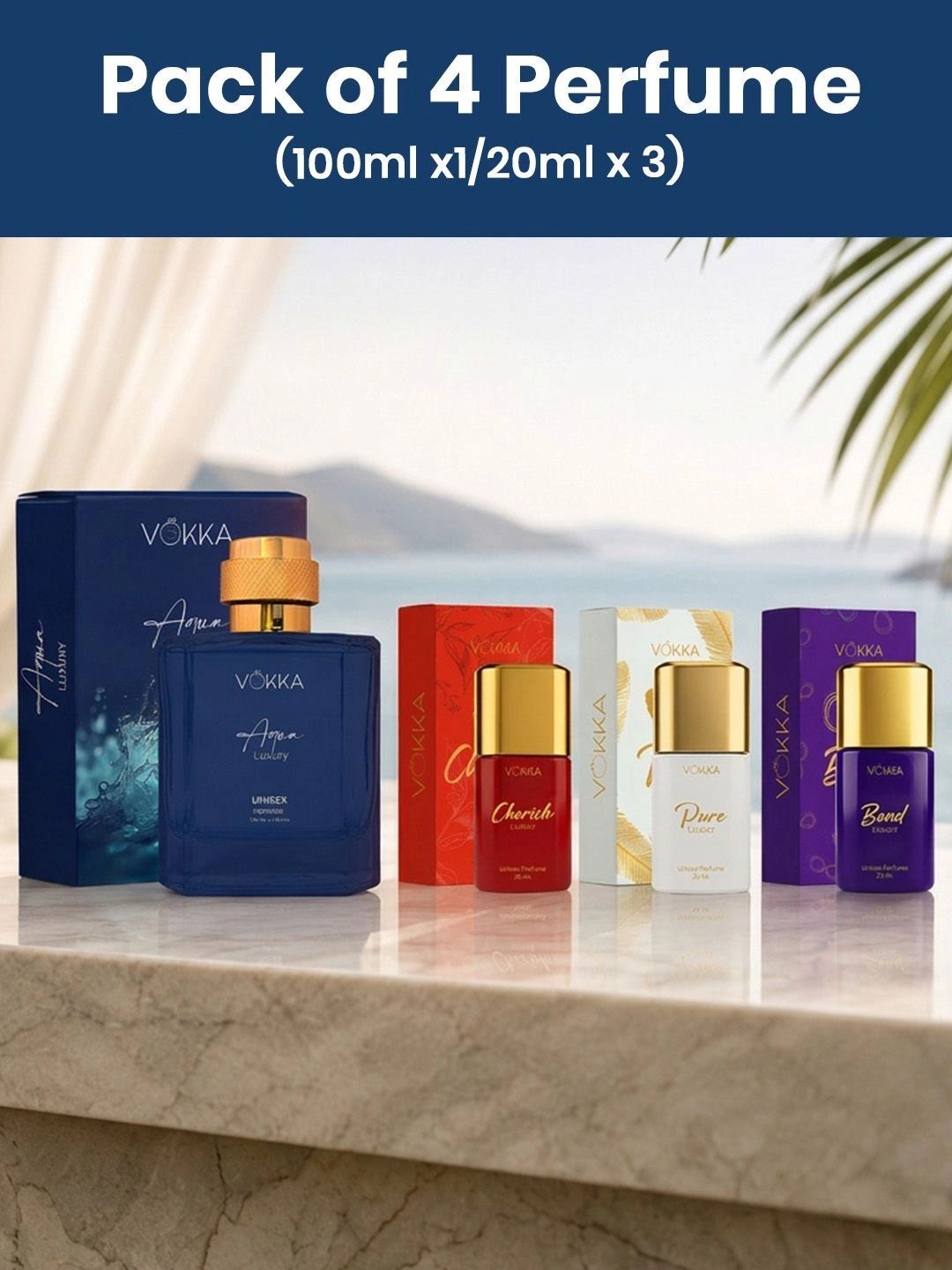 4Pc Aqua & Cherish EDP