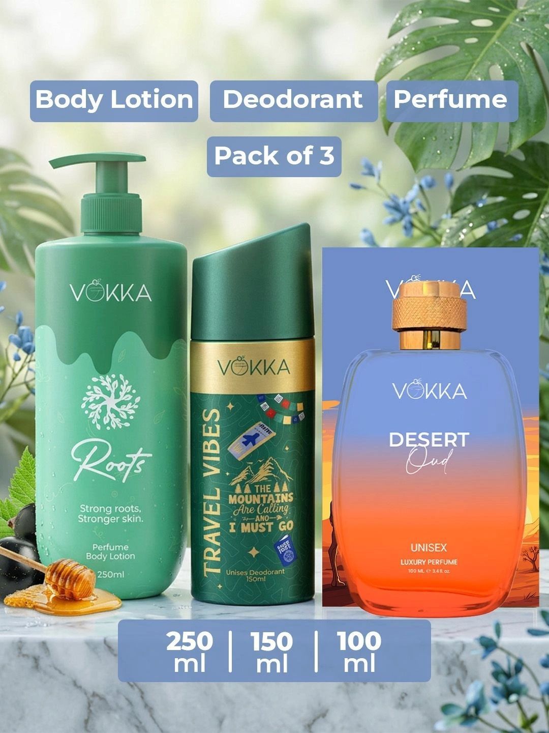 3 Pcs Fragrance Combo