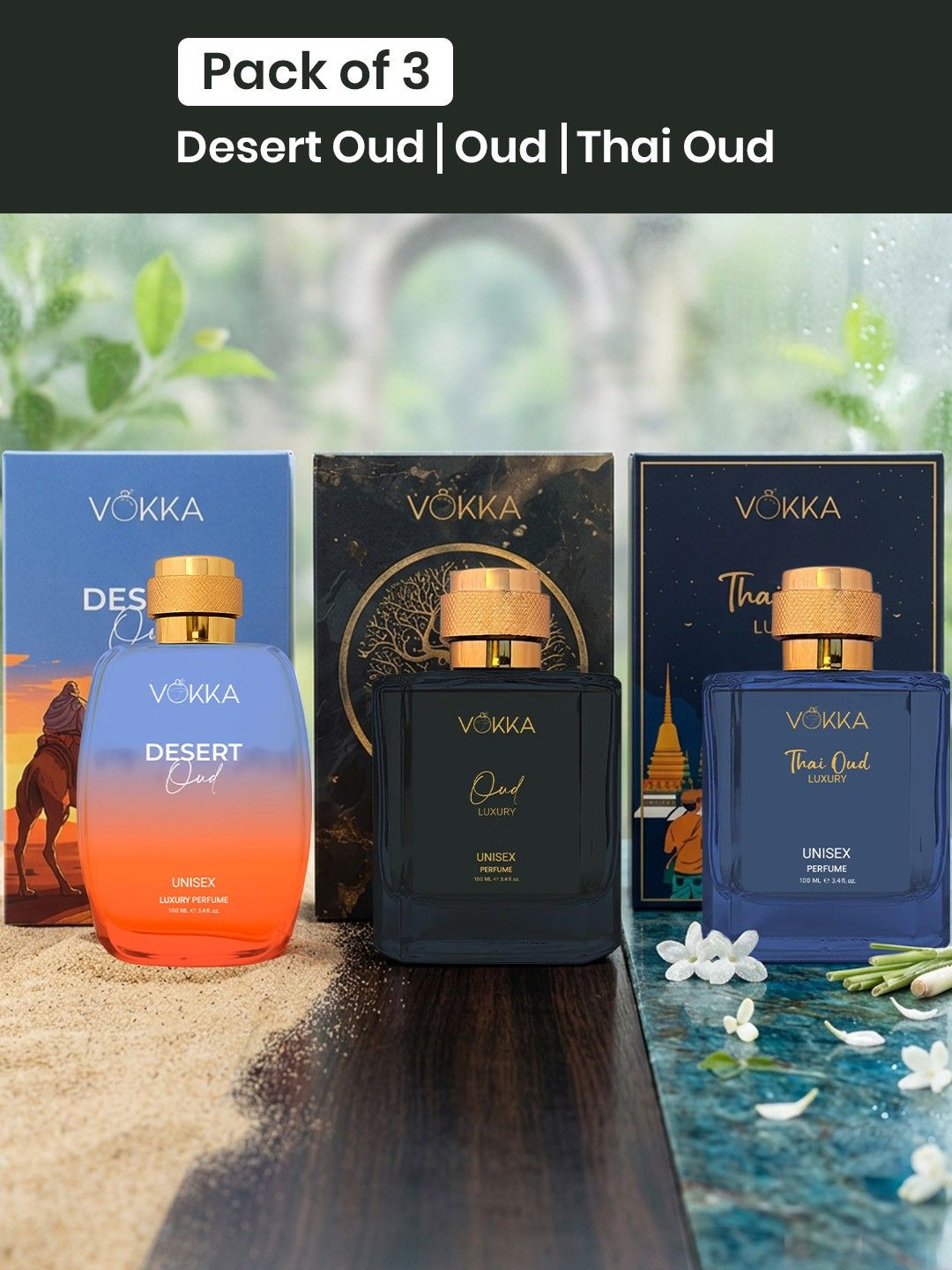 3-Pcs Eau de Perfume - 100 ml
