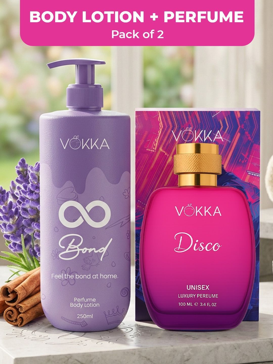 2 Pcs Fragrance Combo