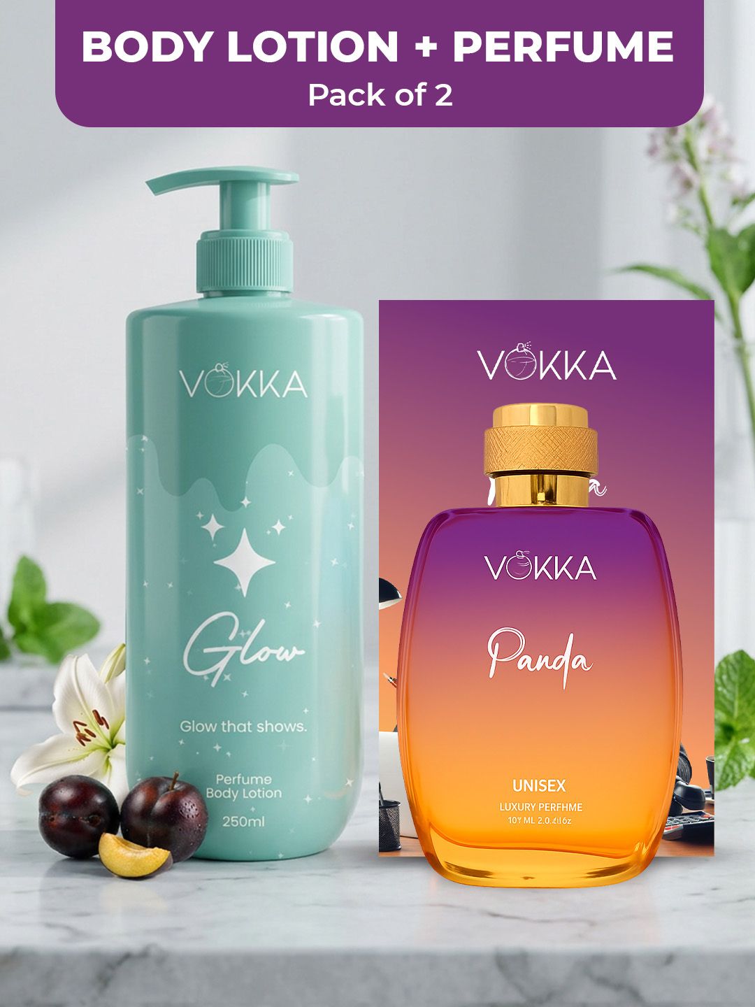 2 Pcs Fragrance Combo
