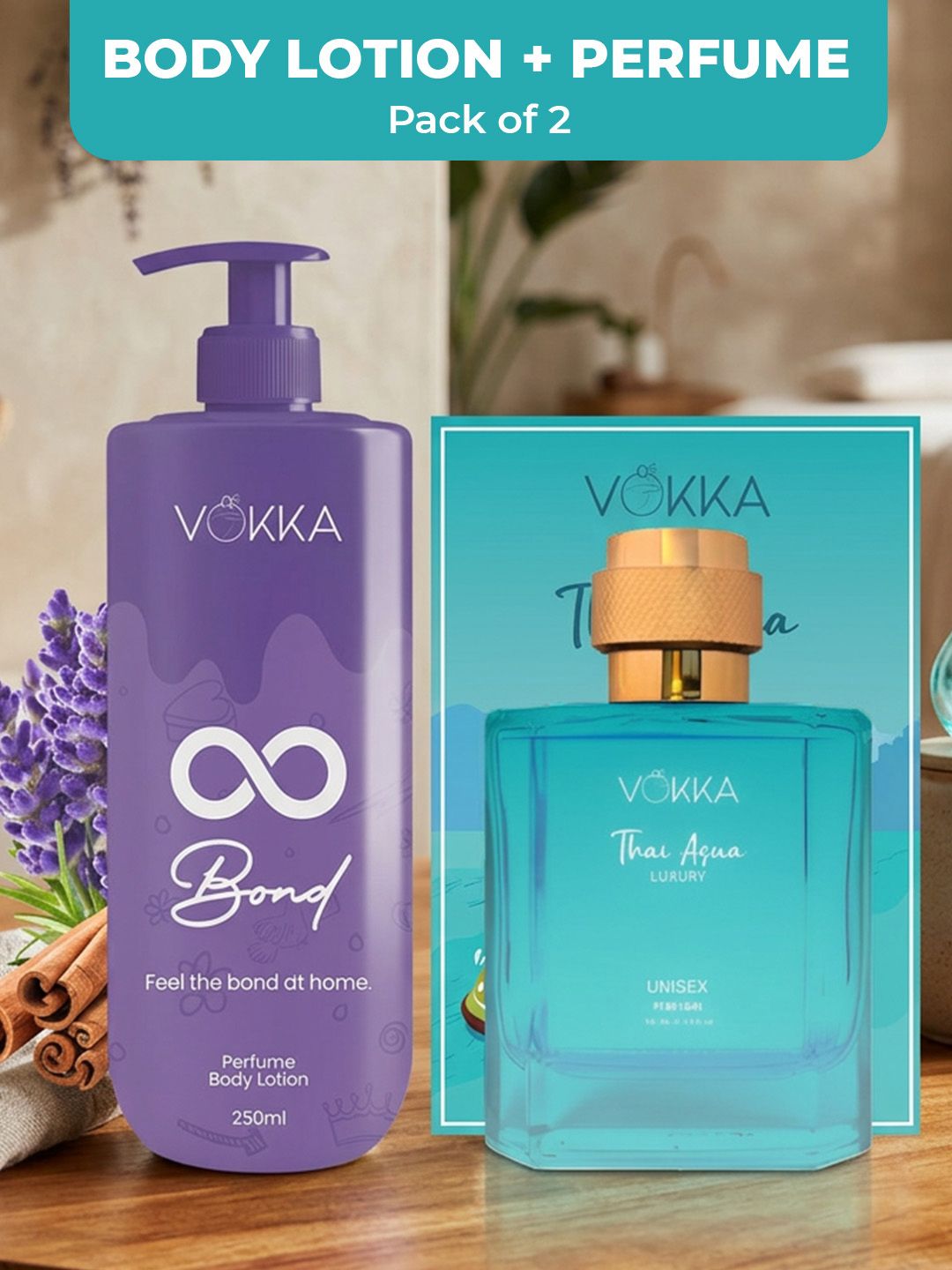 2 Pcs Fragrance Combo