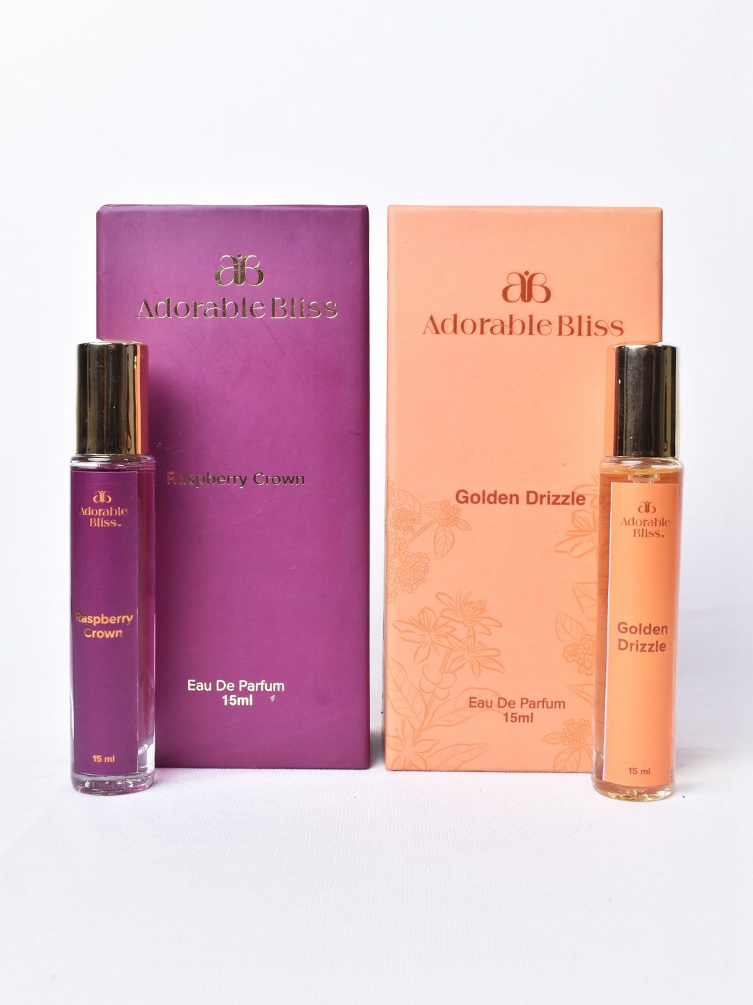 2Pcs Eau de Parfum 15 ml Each