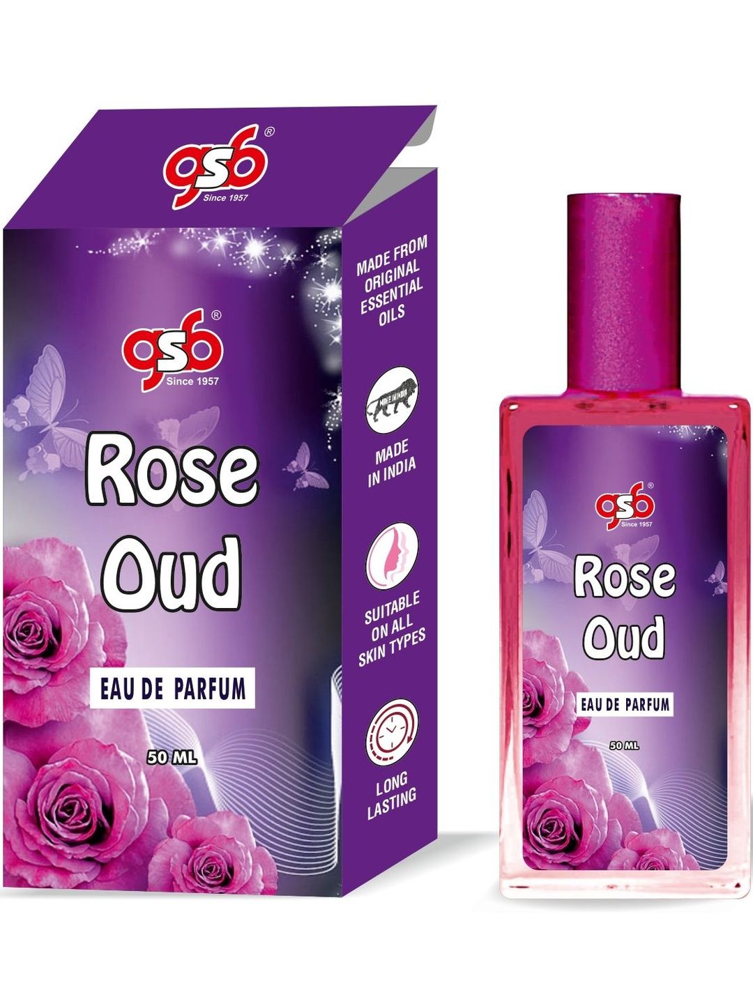 Rose Oud Eau De Perfume - 50ml