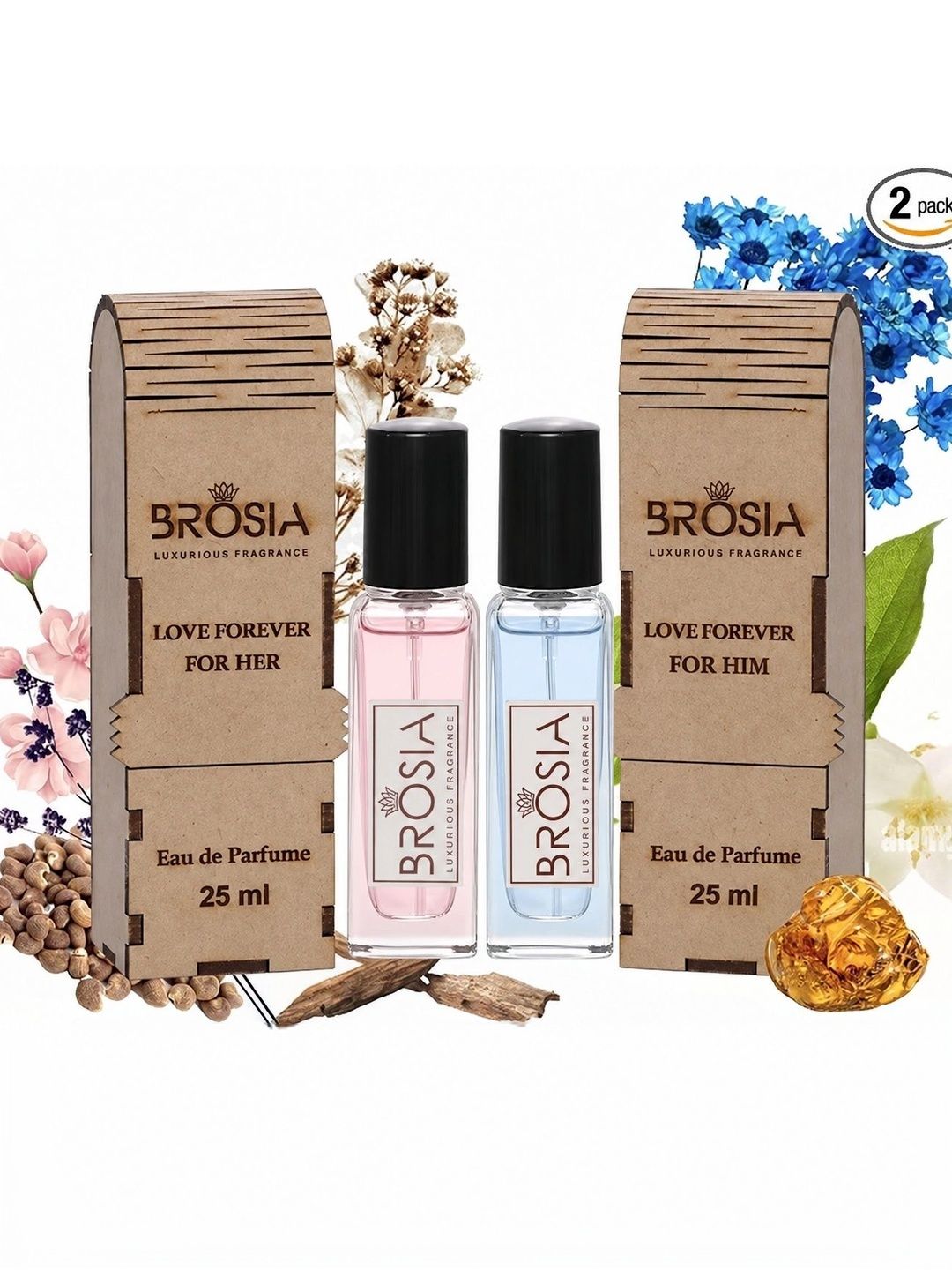 2Pcs EDP - 25 ml Each