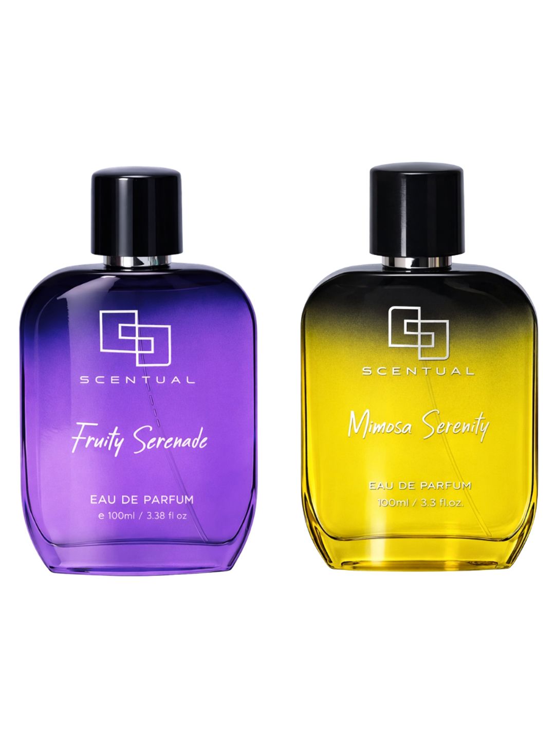 2Pcs Eau de Parfum 100 ml Each