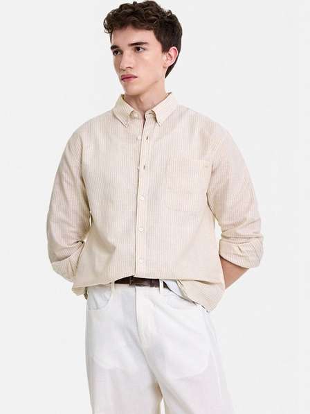 Snitch Men Striped Casual Shirt