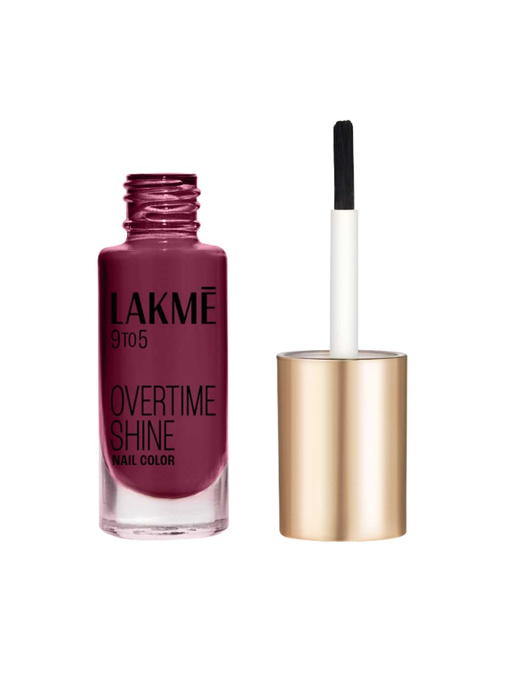 Lakme 9to5 Overtime Shine Glossy Long Lasting & Quick Dry Nail Color 6ml - Desert Rose — image 1 of 11