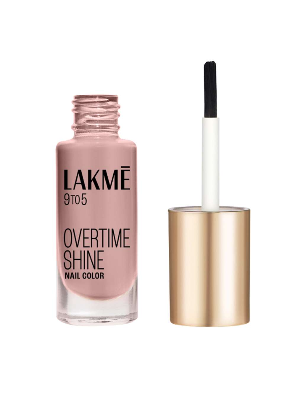 Lakme 9to5 Overtime Shine Glossy Long Lasting & Quick Dry Nail Color 6ml - Apple Blossom — image 1 of 11