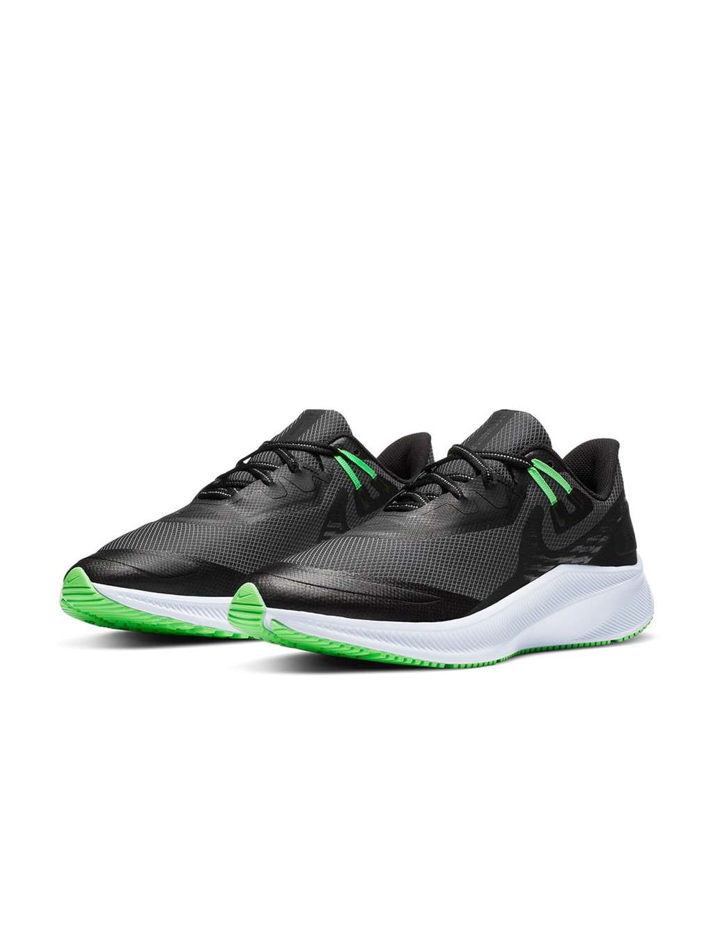 Men Black Quest 3 Shield Running Shoe — image 1 of 7