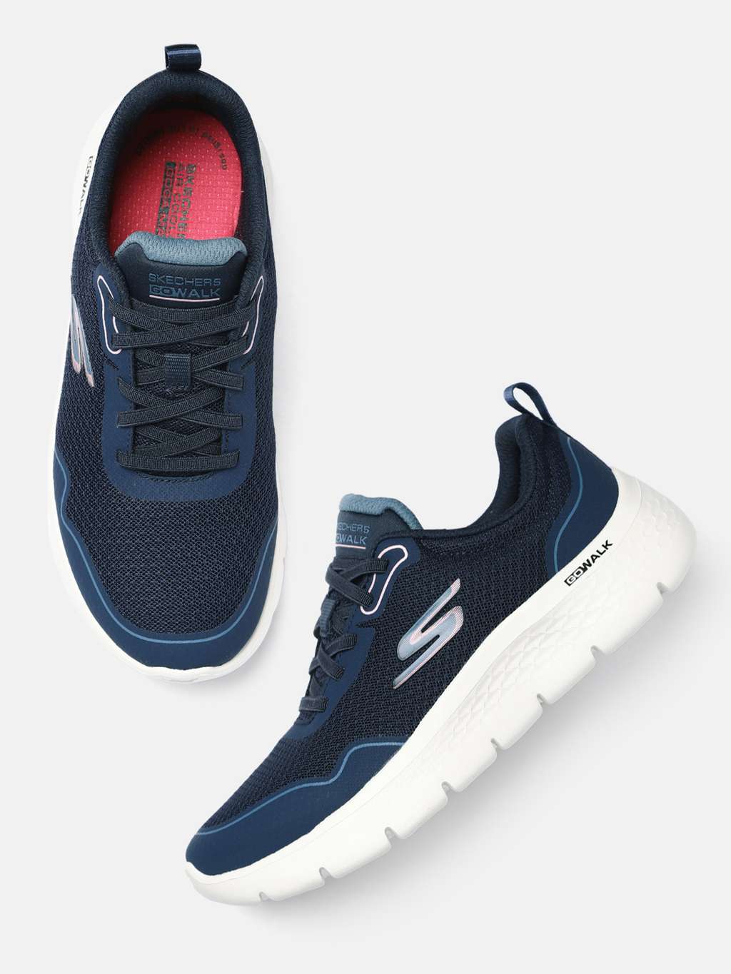 Women GO WALK FLEX Mesh Walking Shoes — image 1 of 3